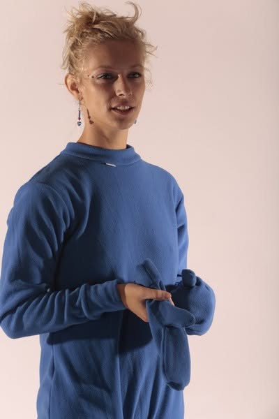 grenouillère abdl polaire bleue
