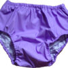 Culotte d'incontinence PVC mauve