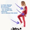 Grenouillère en éponge abdl